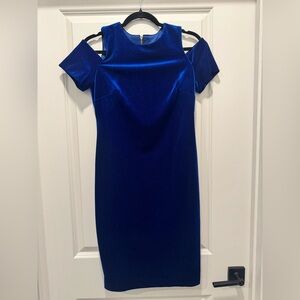 Calvin Klein Royal Blue Mini Dress